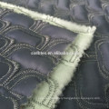 warm fabric for winter coat,100% polyester quilting embroidered fabric